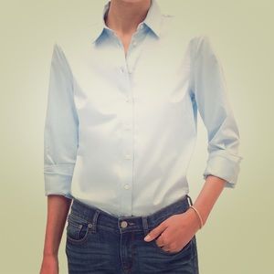 Banana Republic No-Iron White Button Down